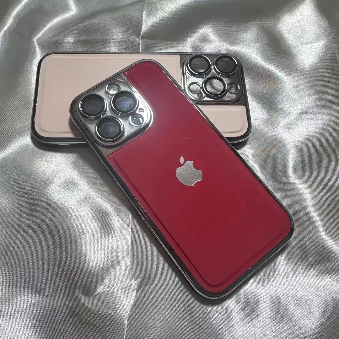 新款高级全包素皮适用iPhone16promax手机壳15pro时尚14女款