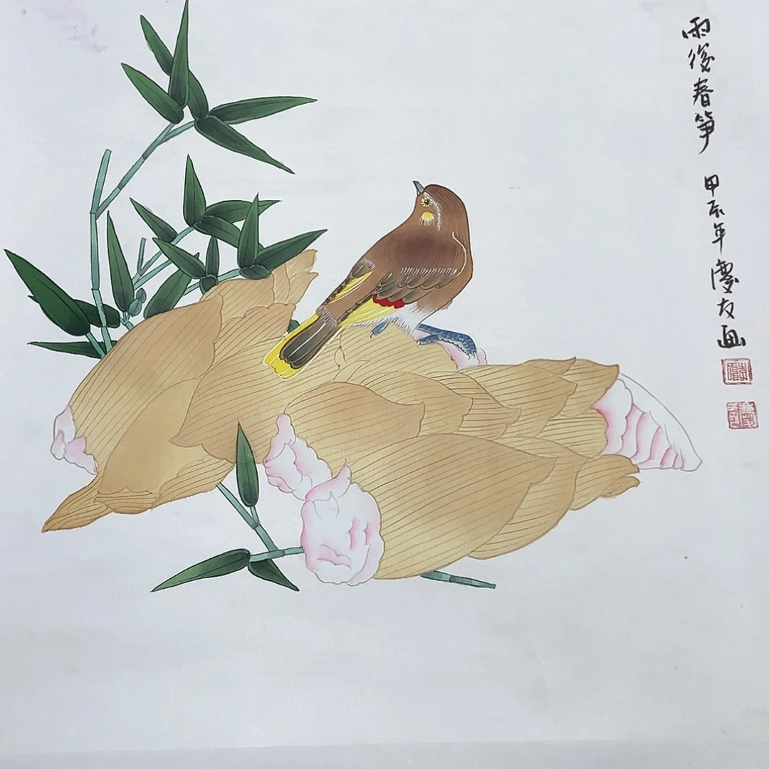 国画李庆友老師精品作品