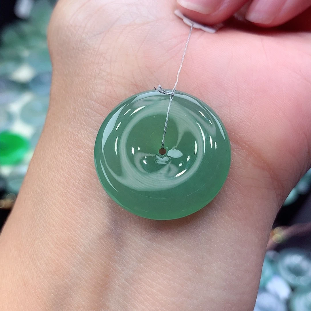 颈饰未镶嵌翡翠编号2尺寸24.9-4.8