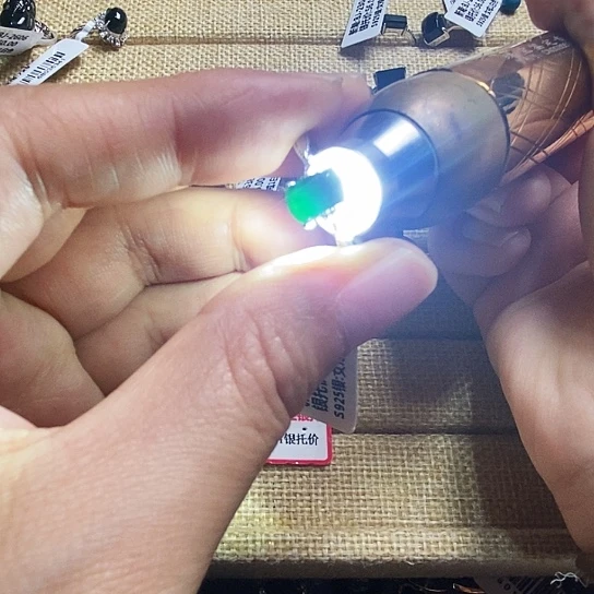 翡翠银S925镶嵌戒指