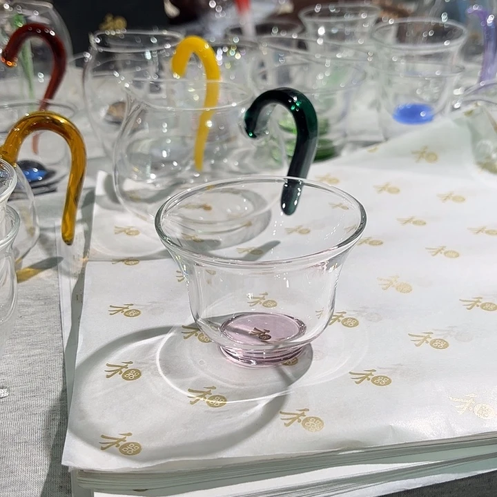 清杯粉底两个高硼硅