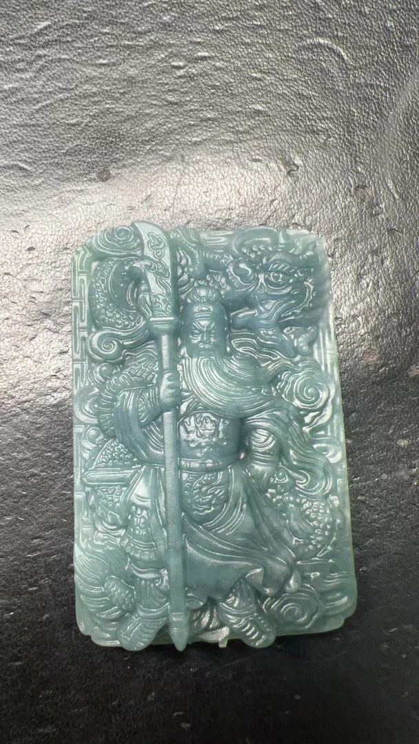 天然翡翠A货挂件