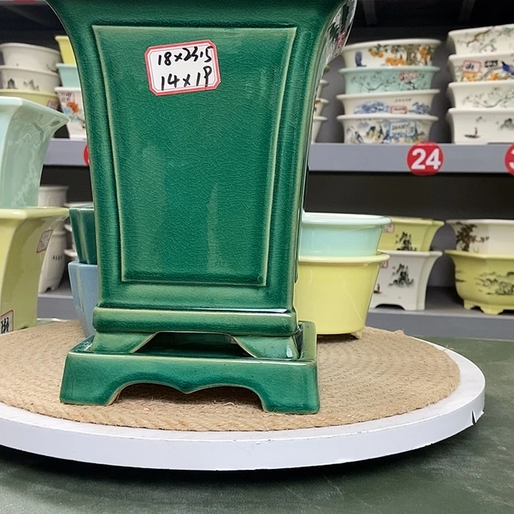 紫砂宜兴紫砂花盆