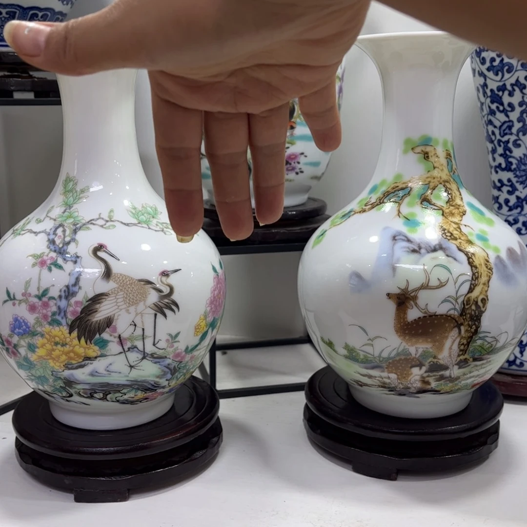 景德镇陶瓷花瓶摆件