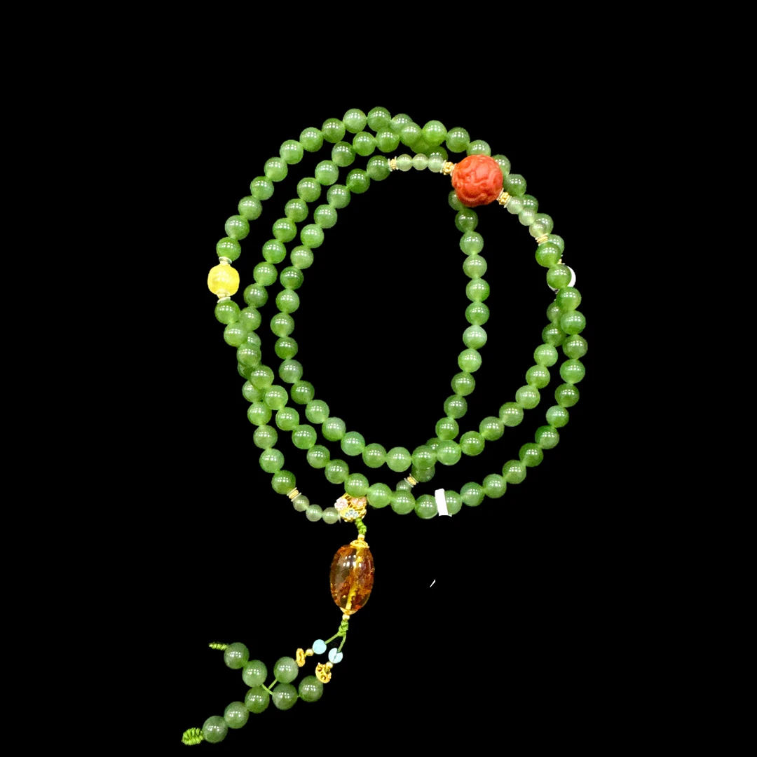 V7893 碧玉项链孤品