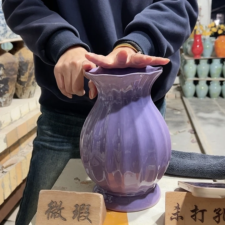 陶摆件景德镇陶瓷花瓶瑕疵专场