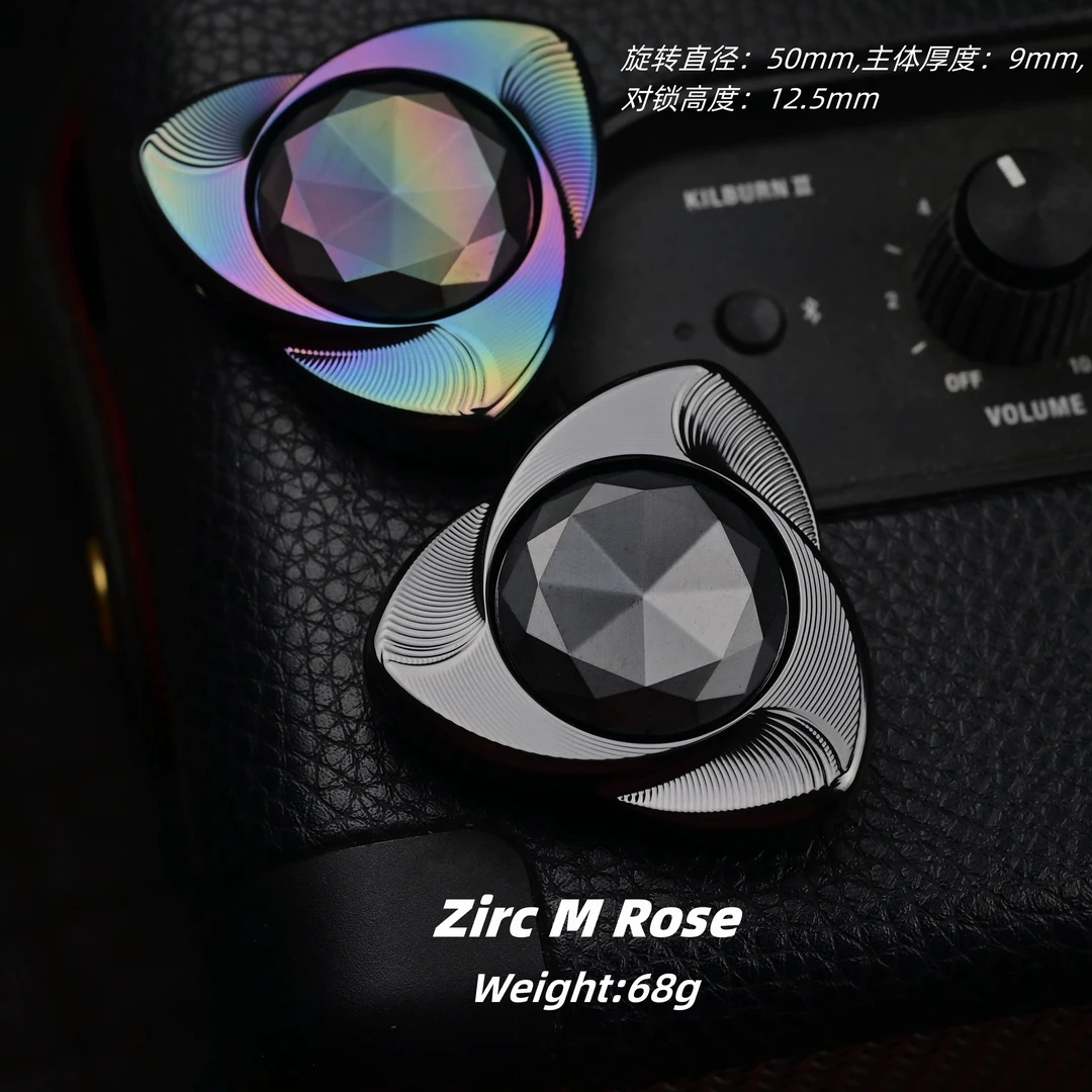 【FAN.R.W】亚太Mega三页地平线玫瑰XL指尖陀螺潮玩解压EDC玩具