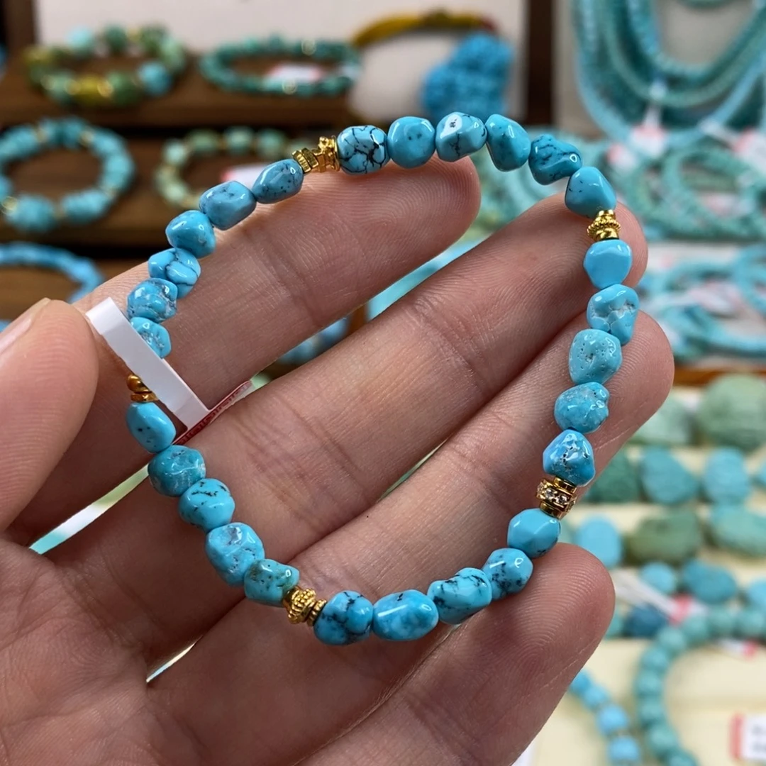 绿松石未镶嵌手串