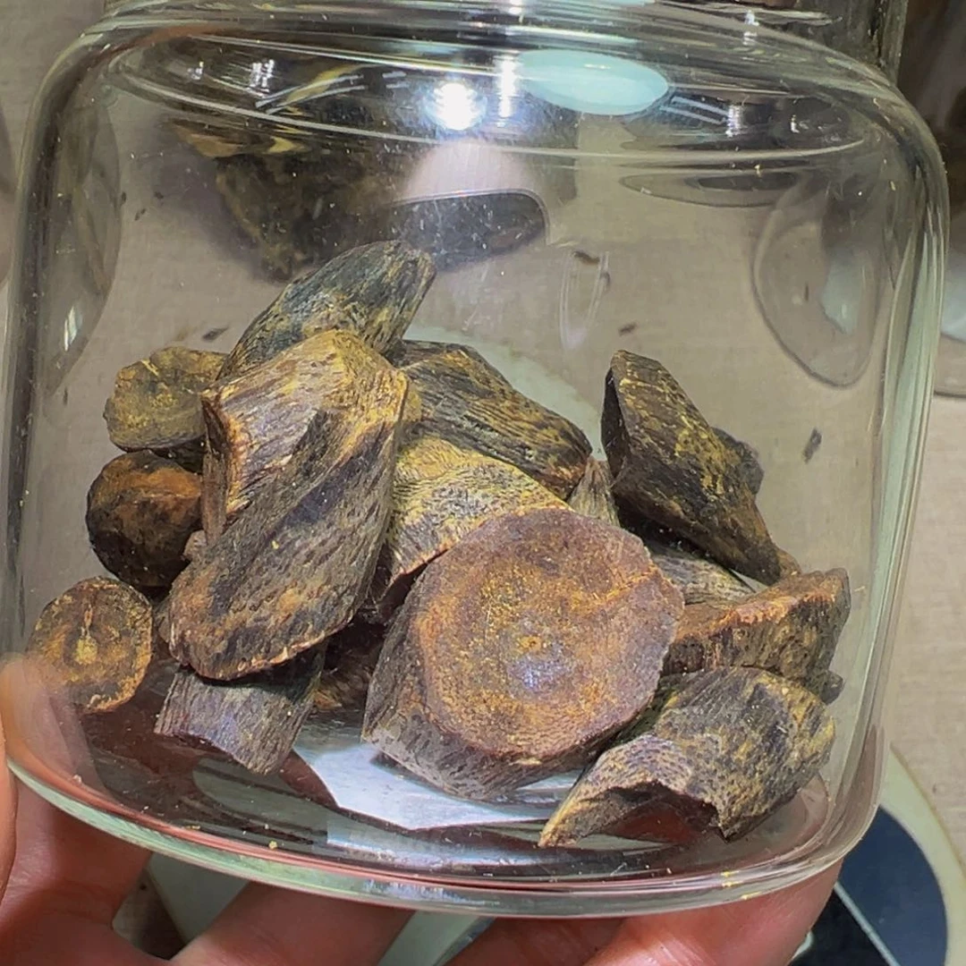 沉香手把件李*.沉香奇楠沉水大留疤51克