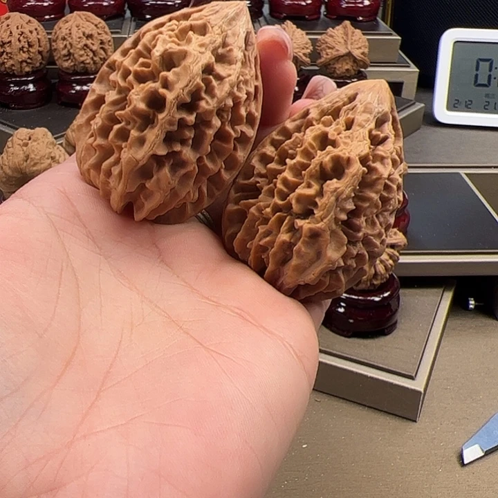 文玩核桃把件招财鼠e-021