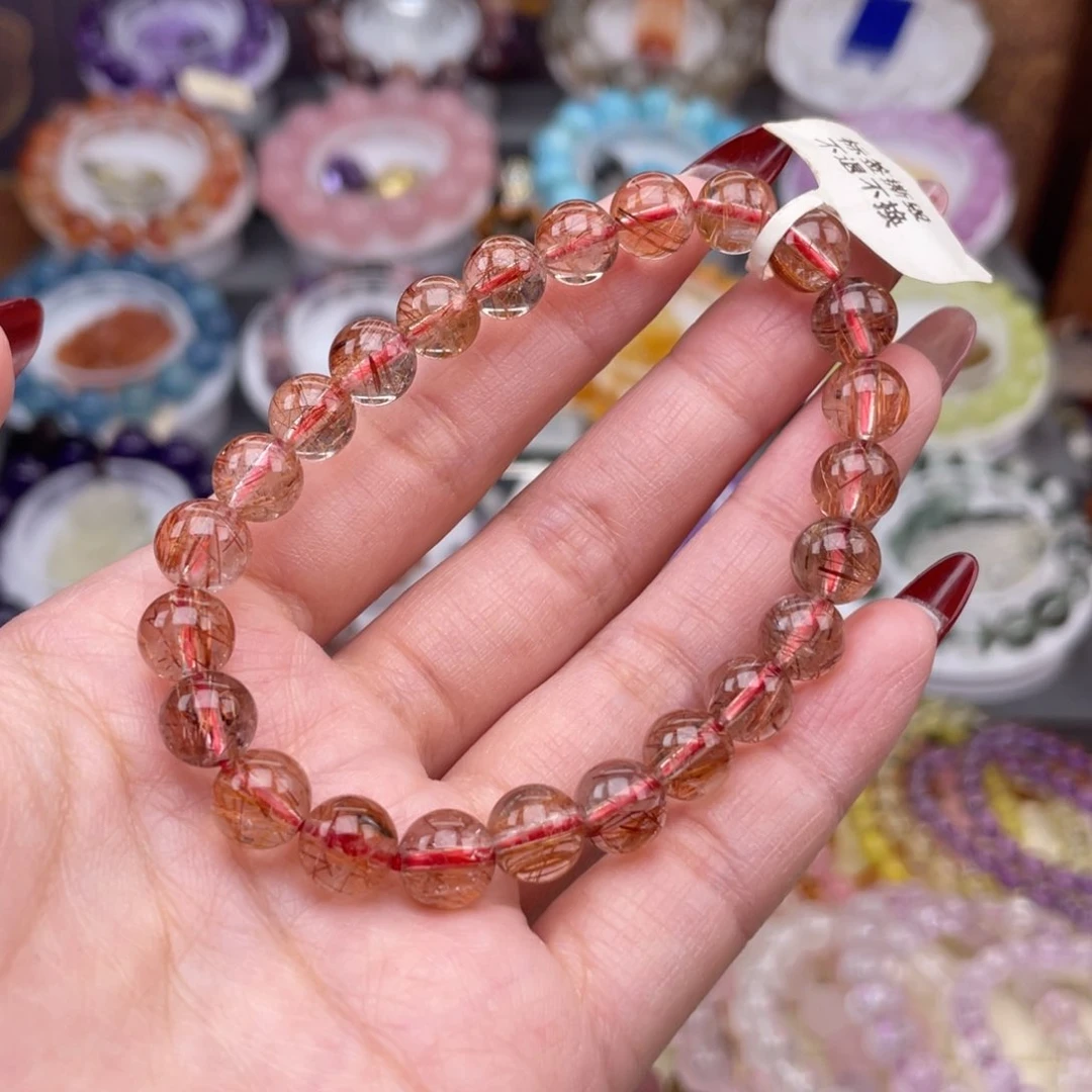 水晶手链未镶嵌明*天然