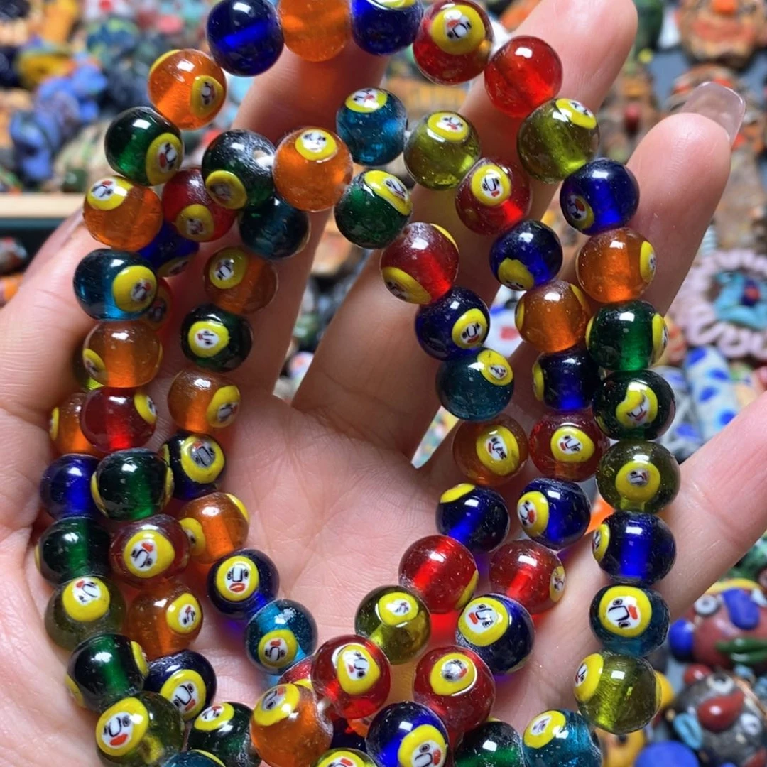 琉璃颈饰印度尼西亚链子