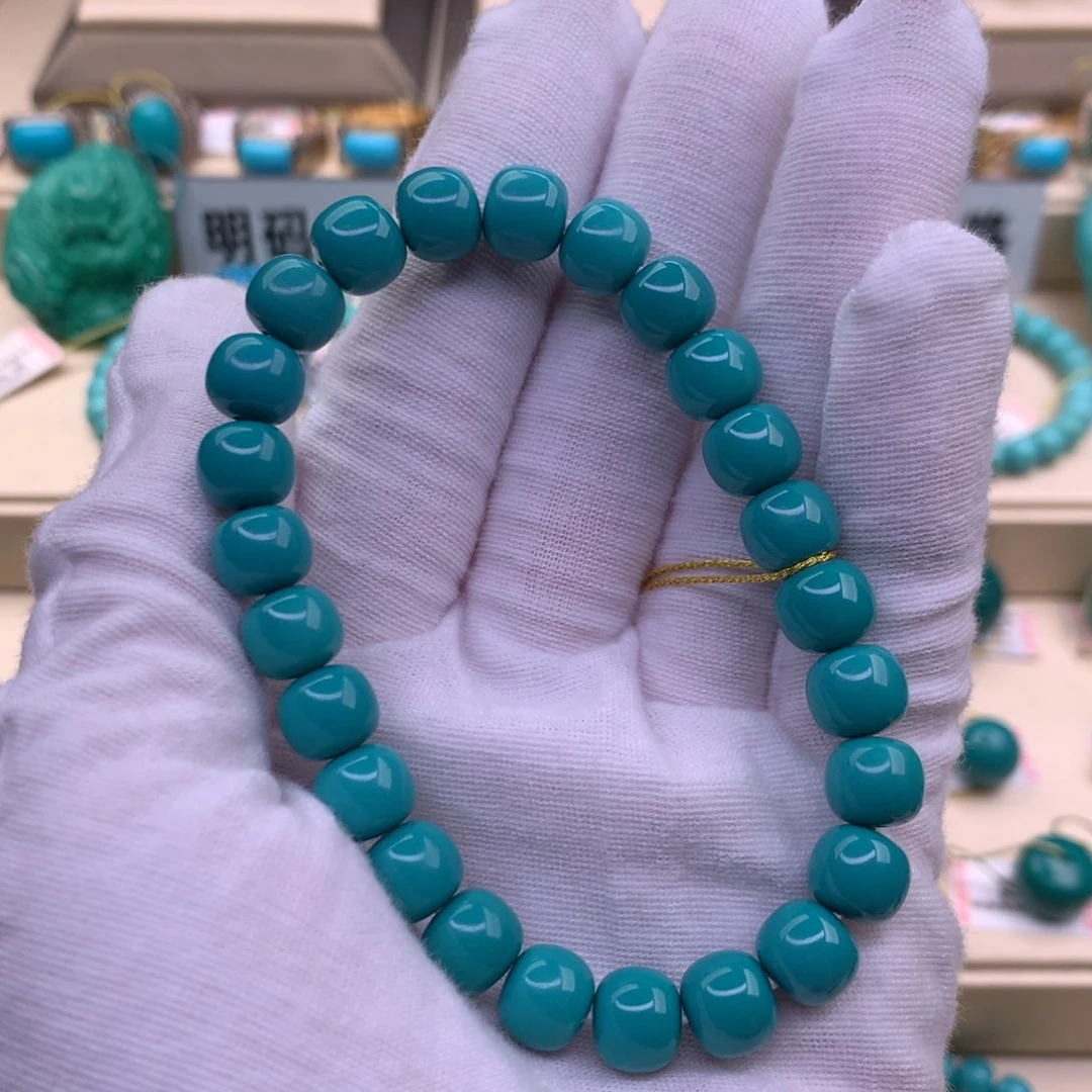 未镶嵌绿松石珠宝奇石
