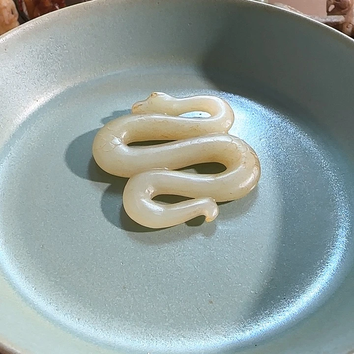 瓷片摆件恭喜发财恭喜结缘3333