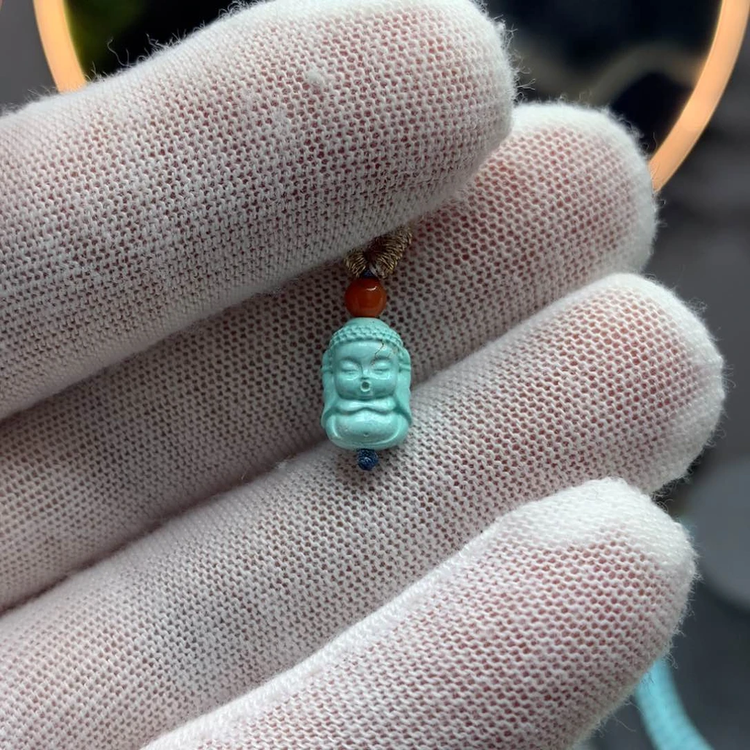 绿松石挂件未镶嵌