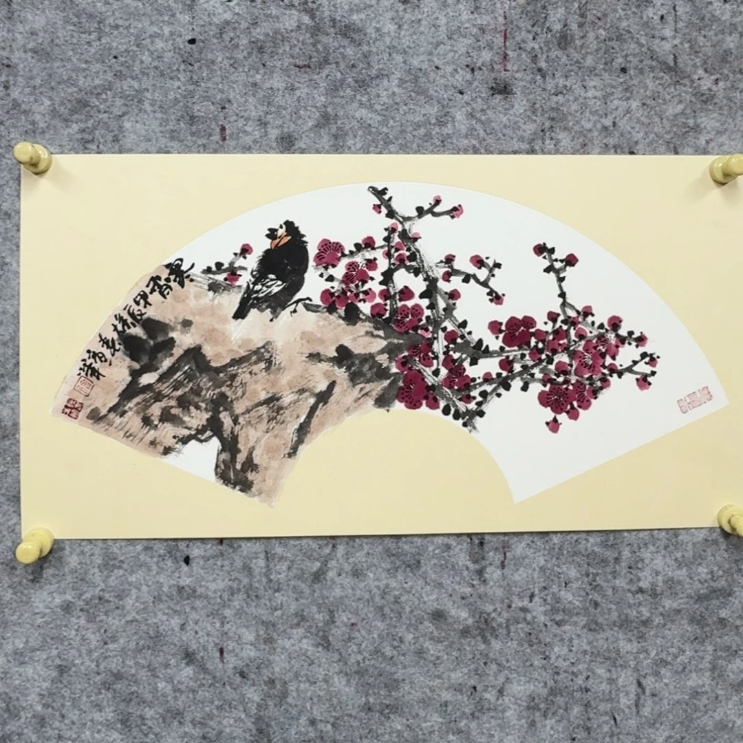 国画国画扇面888888888