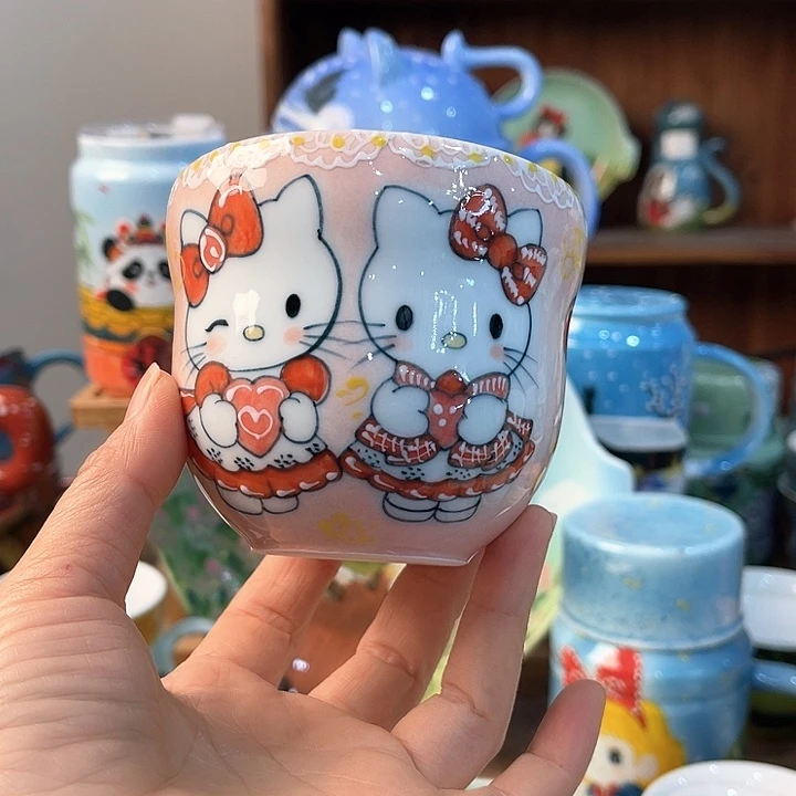 陶景德镇釉下手绘陶瓷