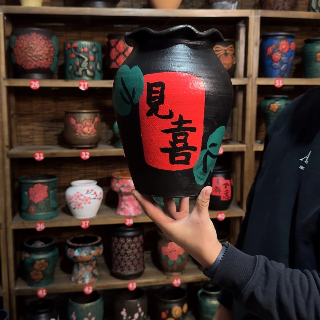 带孔高端浮雕花盆炸炸炸