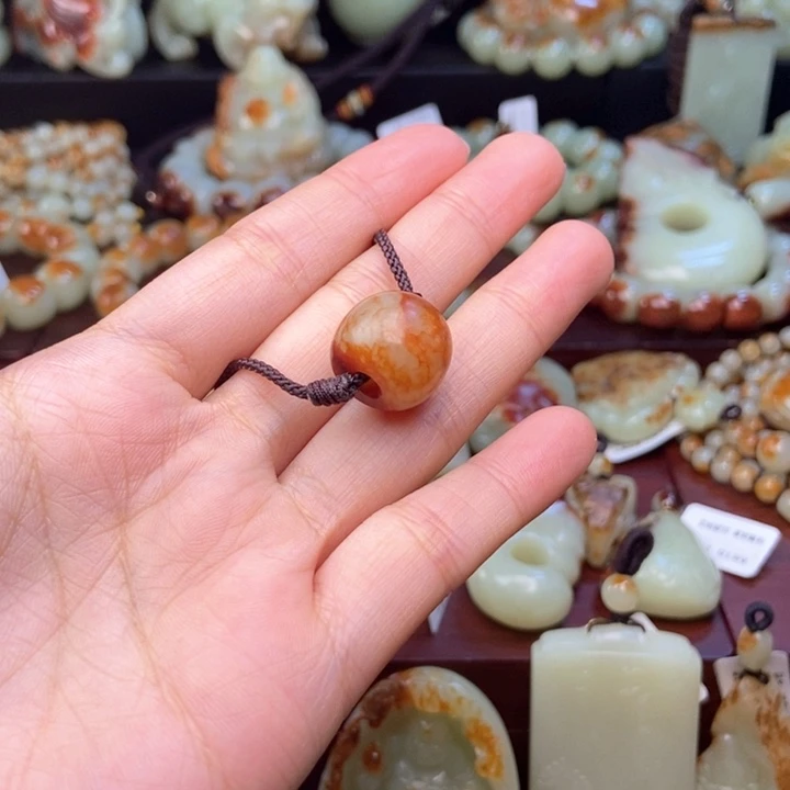 岫岩河磨玉（透闪石质玉）未镶嵌挂件