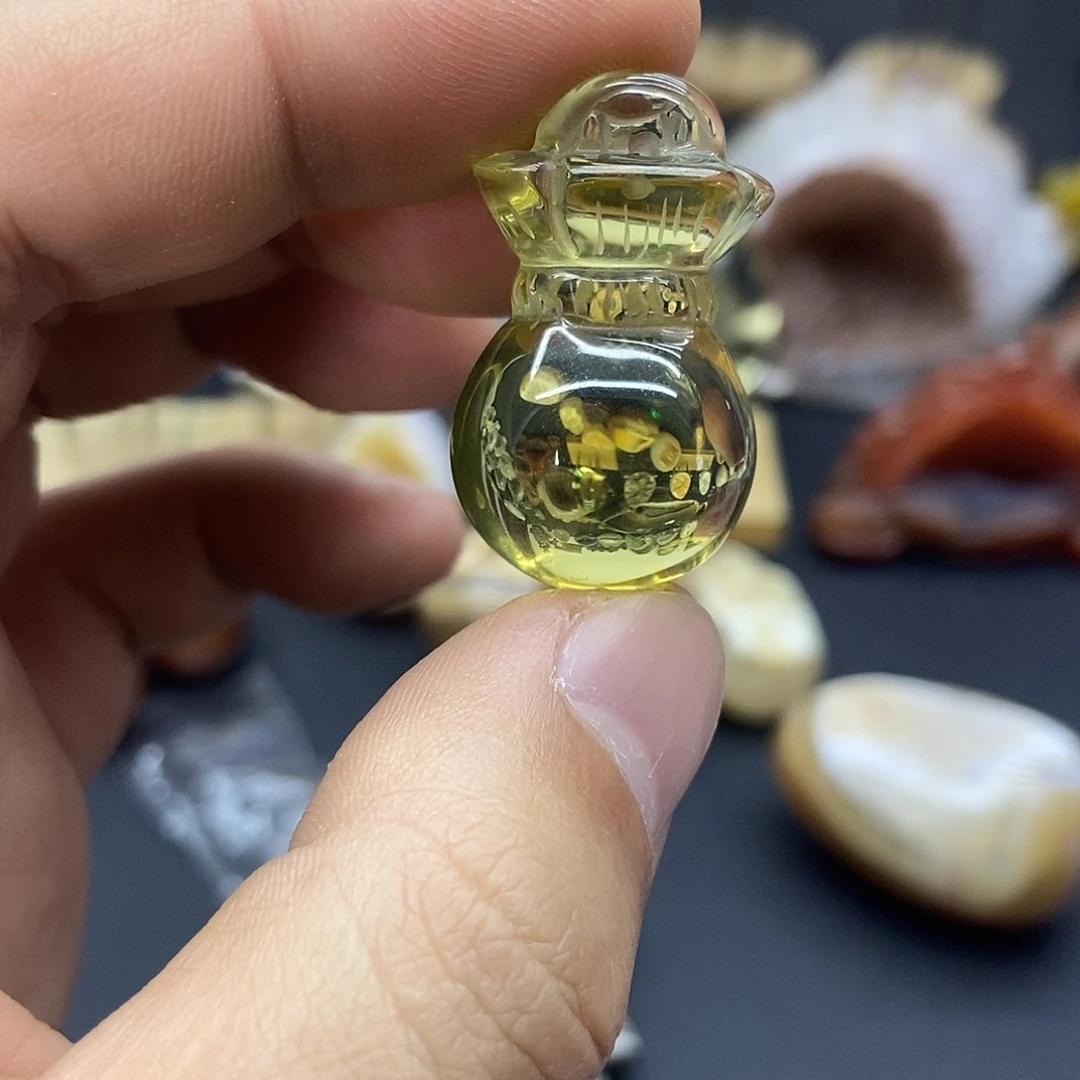 水晶车挂未镶嵌福袋