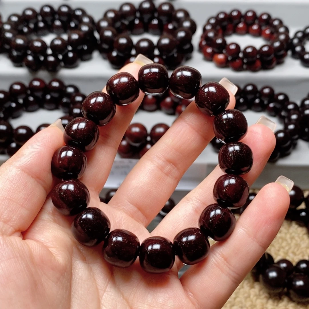 周***、檀香紫檀（小叶紫檀）5颗