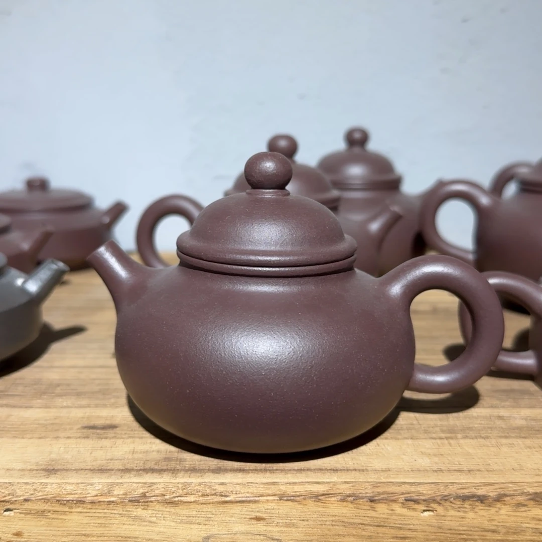 紫泥茶壶天青220毫升左右
