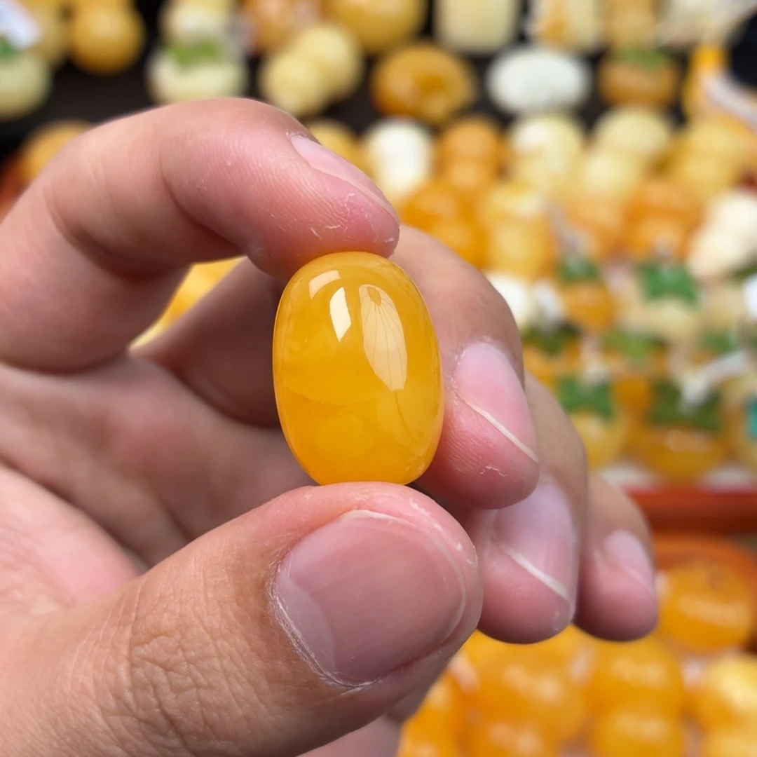 蜜蜡未镶嵌毛衣链