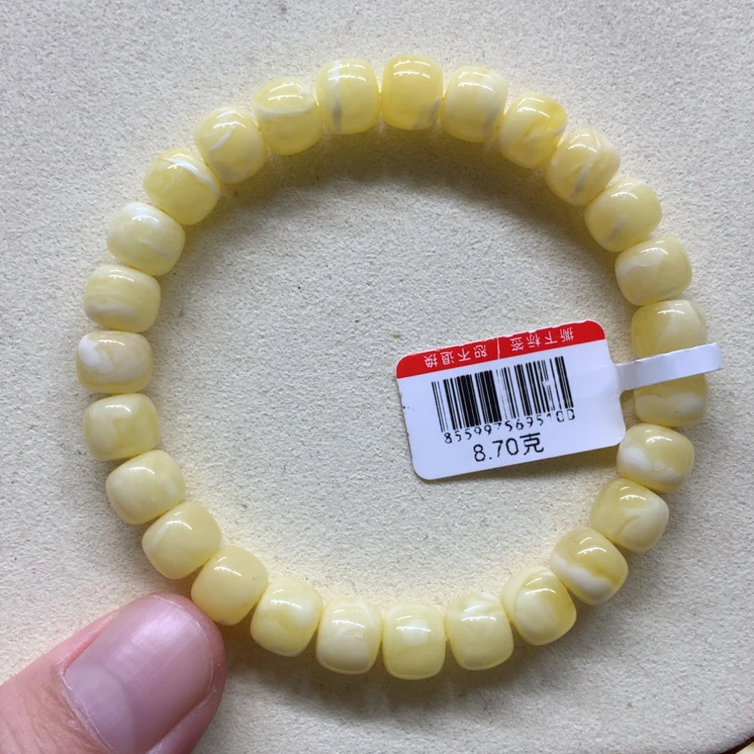 蜜蜡未镶嵌手链蜜蜡