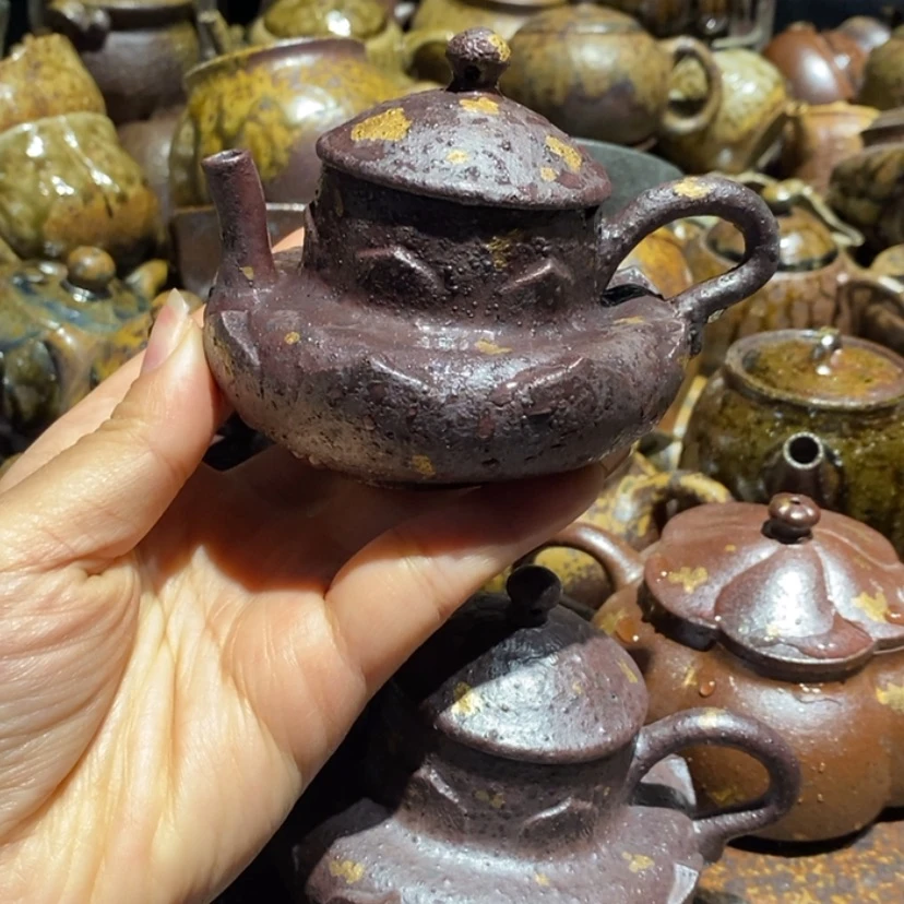 【闪购商品】茶壶紫砂?*瑕疵小叶壶