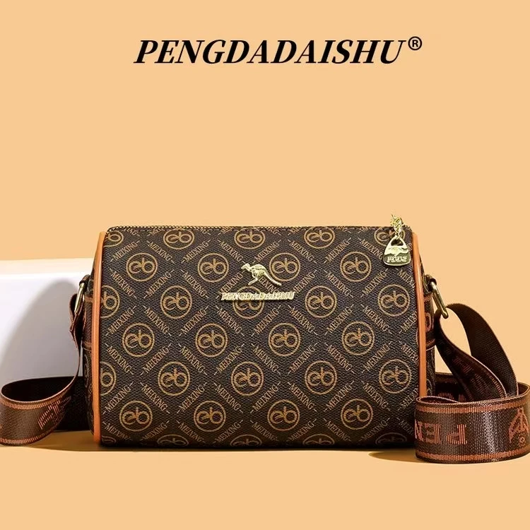 新款经典款式时尚百搭斜挎包单肩枕头包