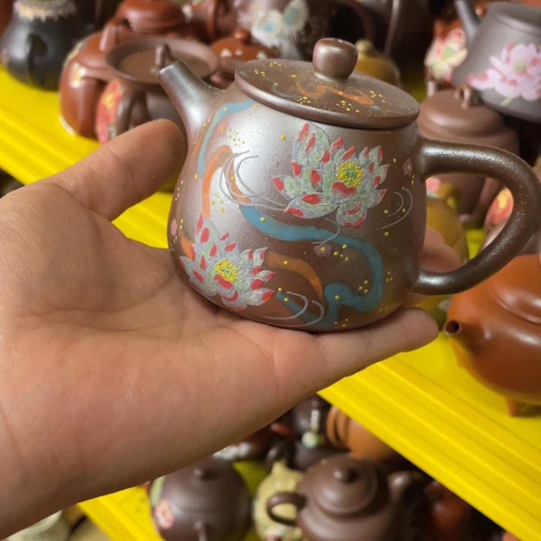 茶杯红泥紫砂主人杯170xc