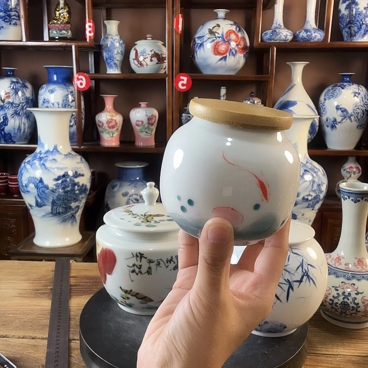 云***影陶瓷景德镇陶瓷手绘