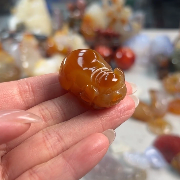 玛瑙/玉髓吊坠(不含链)未镶嵌