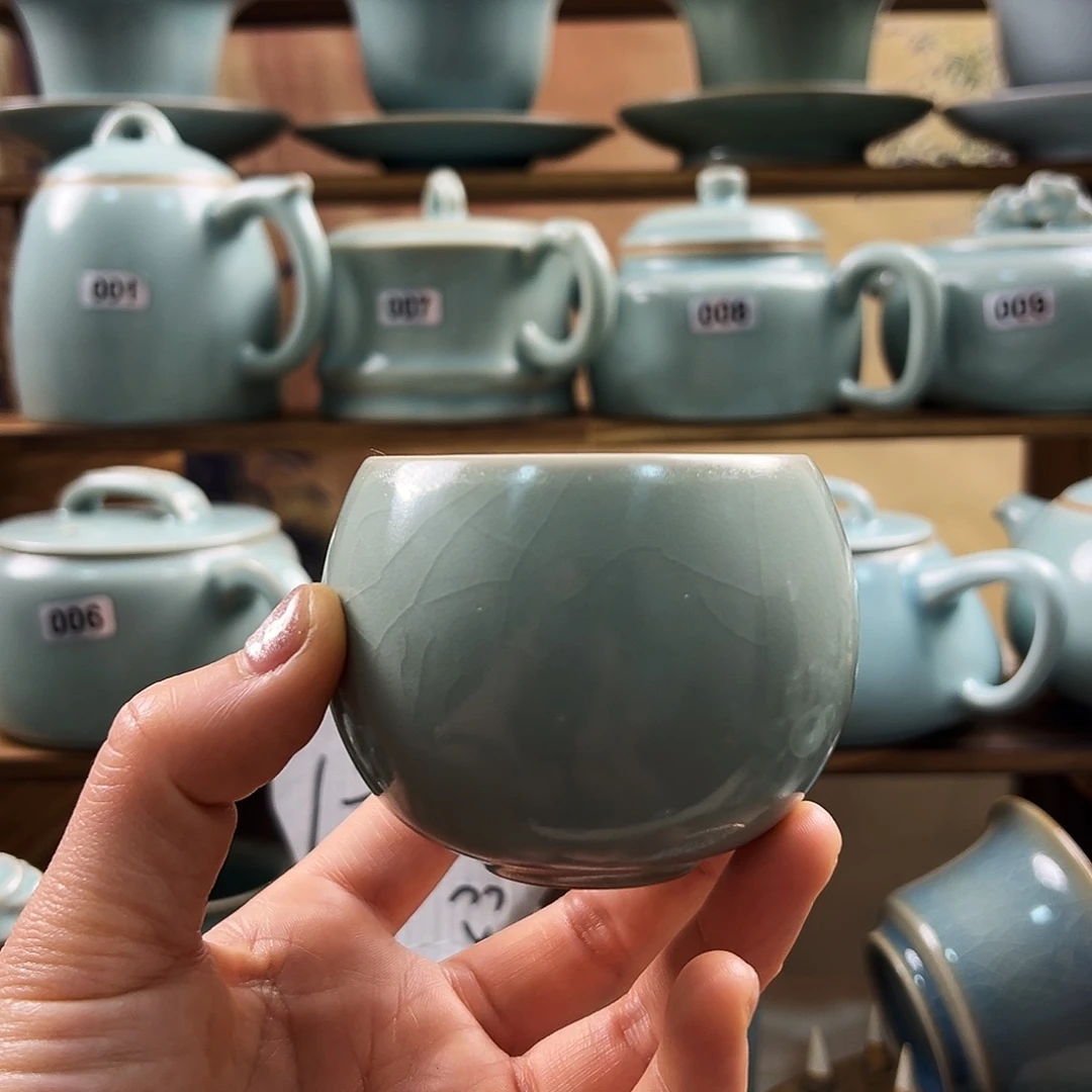 仿古釉龙杯杯福利