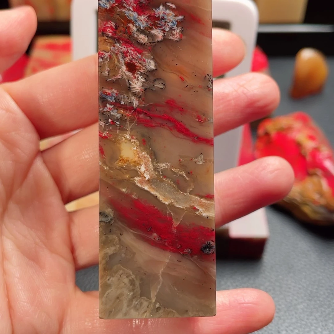 【闪购商品】昌化鸡血石?**?邵氏鸡血石