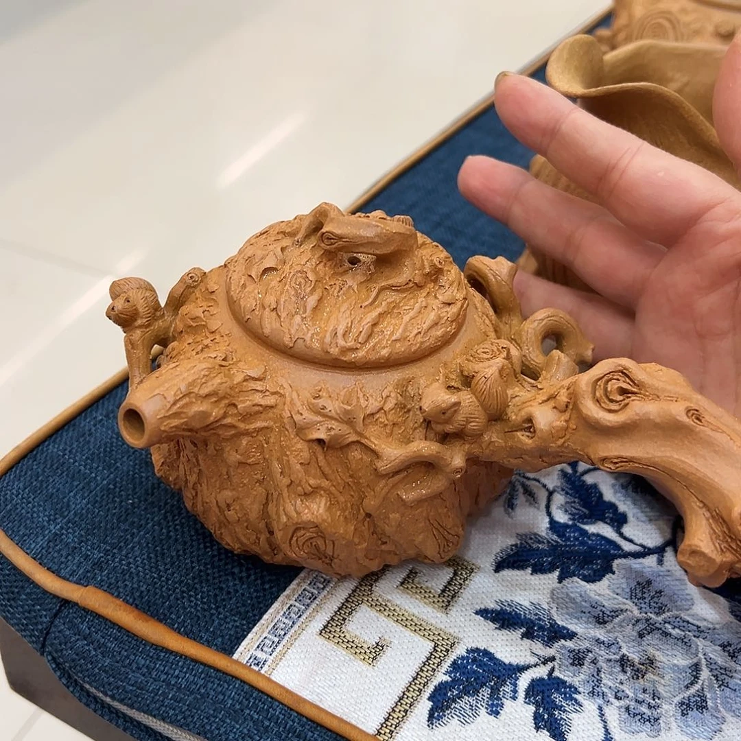 紫砂茶壶紫砂壶钻石紫砂茶壶