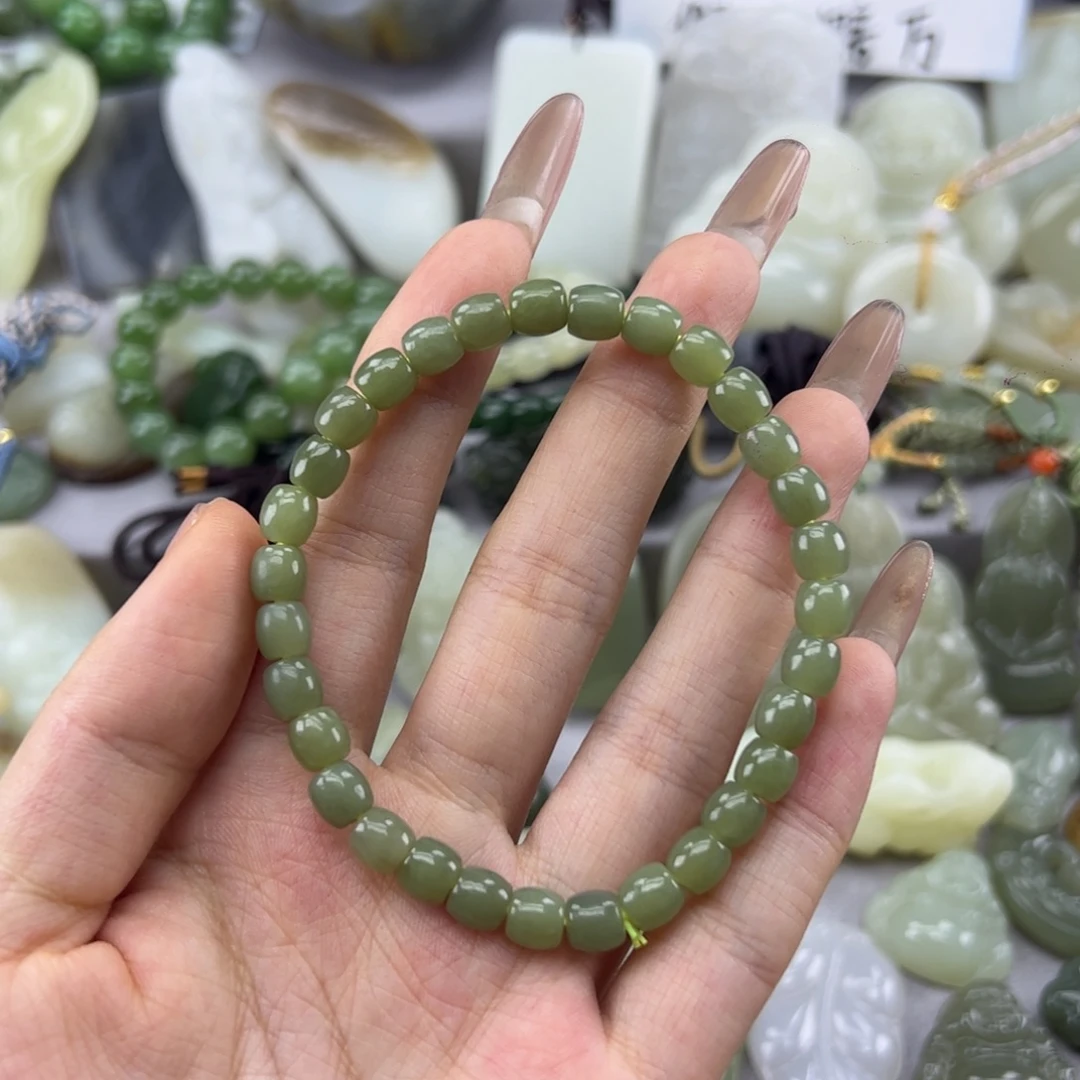 和田玉未镶嵌颈饰和田玉挂件默认带瑕疵