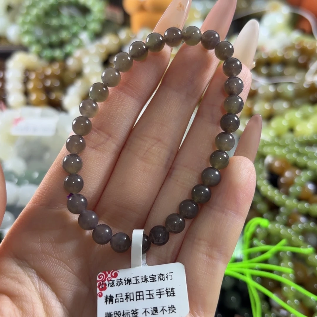 和田玉未镶嵌手链132