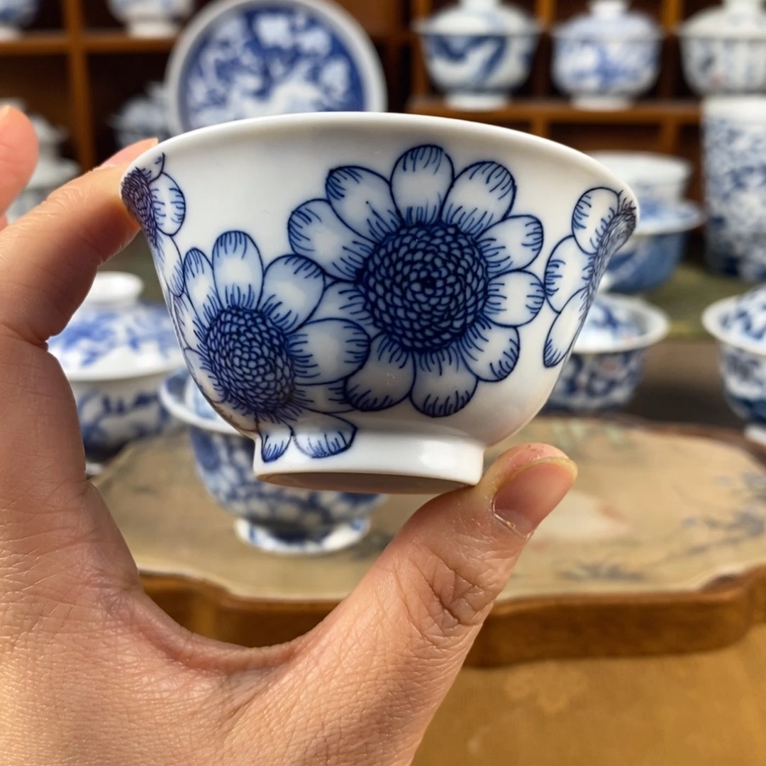 瓷片景德镇陶瓷手绘茶器364