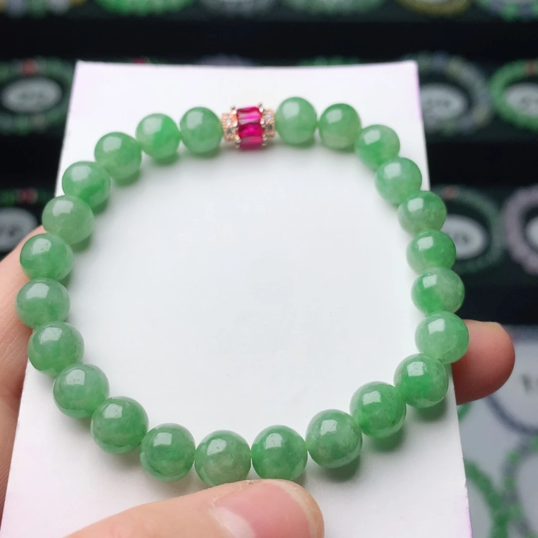 翡翠未镶嵌手链翡翠