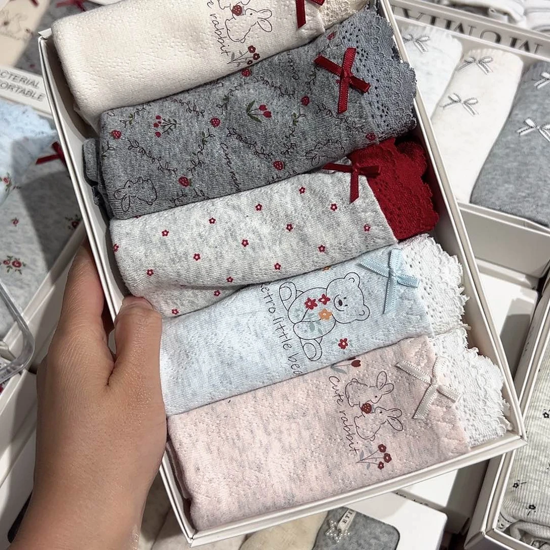 棉聚酯纤维8752，内裤5条