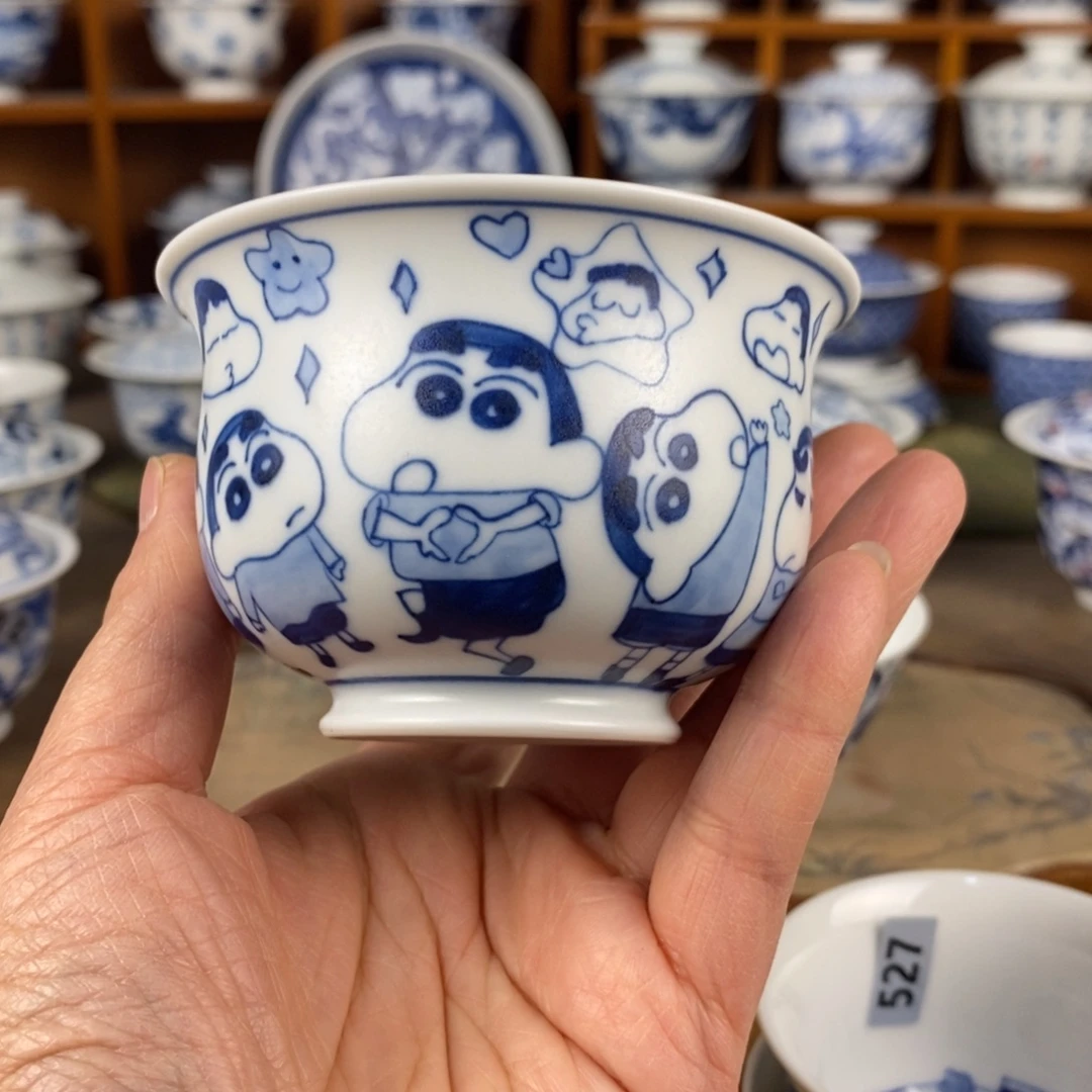 瓷片景德镇陶瓷手绘茶器095