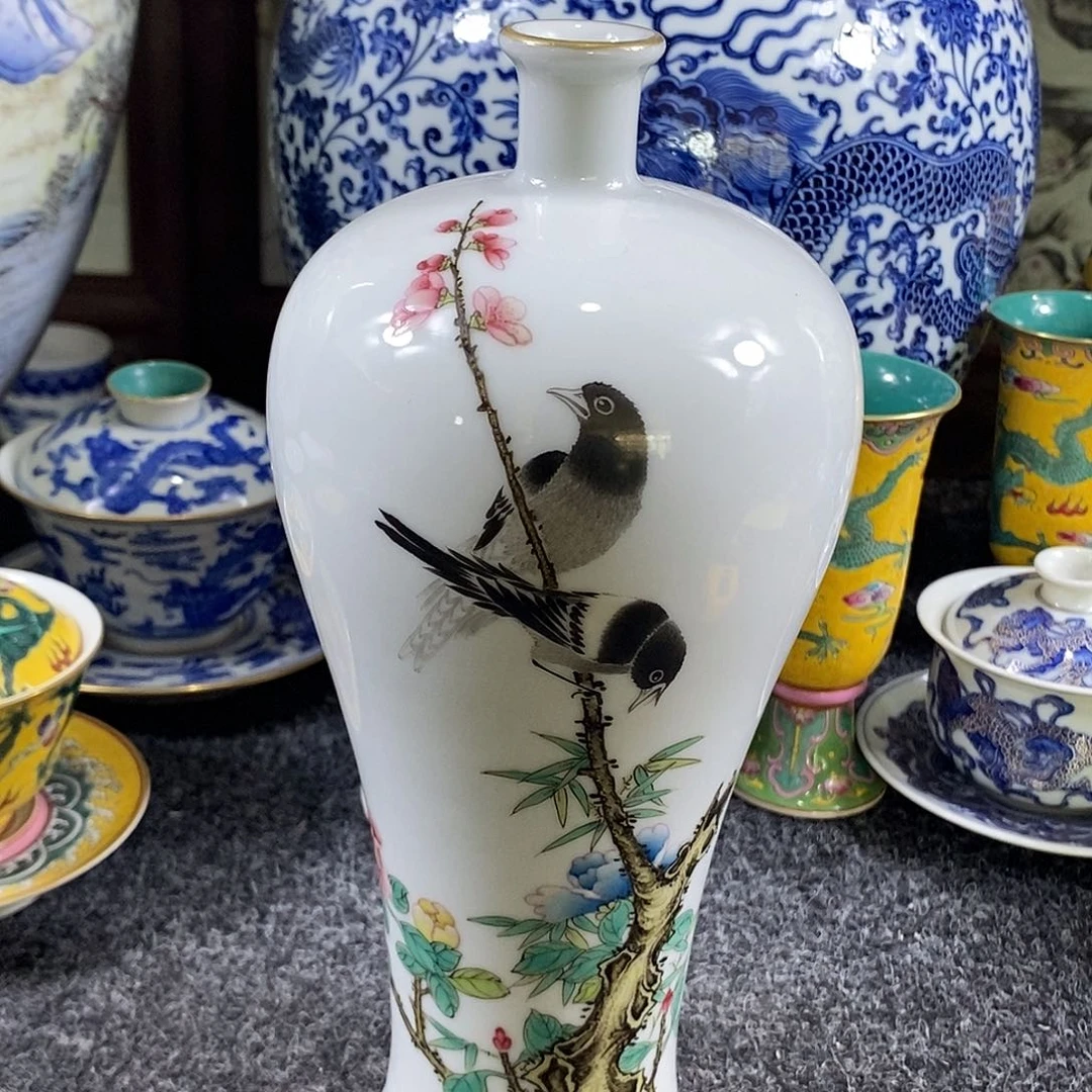 手工手绘陶瓷摆件工艺品