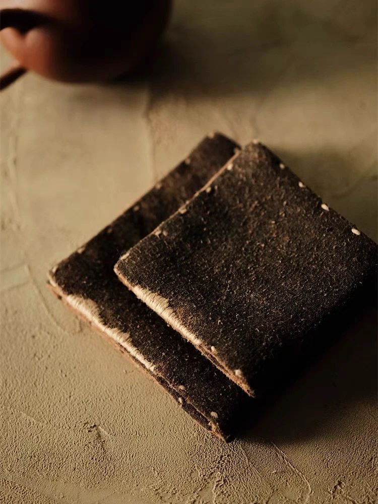 几席之上香云纱柞蚕丝双面用手工缝制茶巾洁方茶布