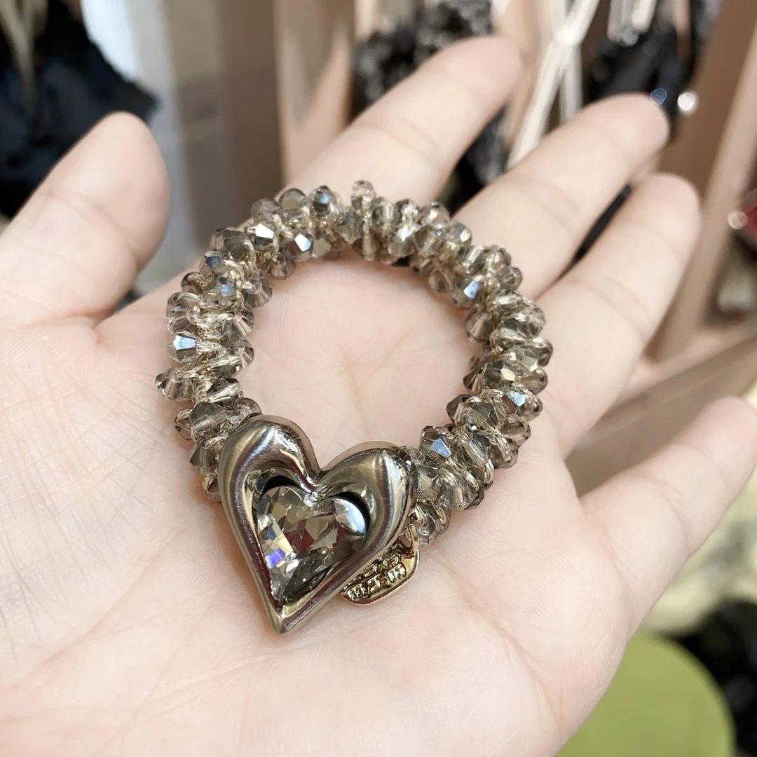 A54高级泡菜桃心发绳