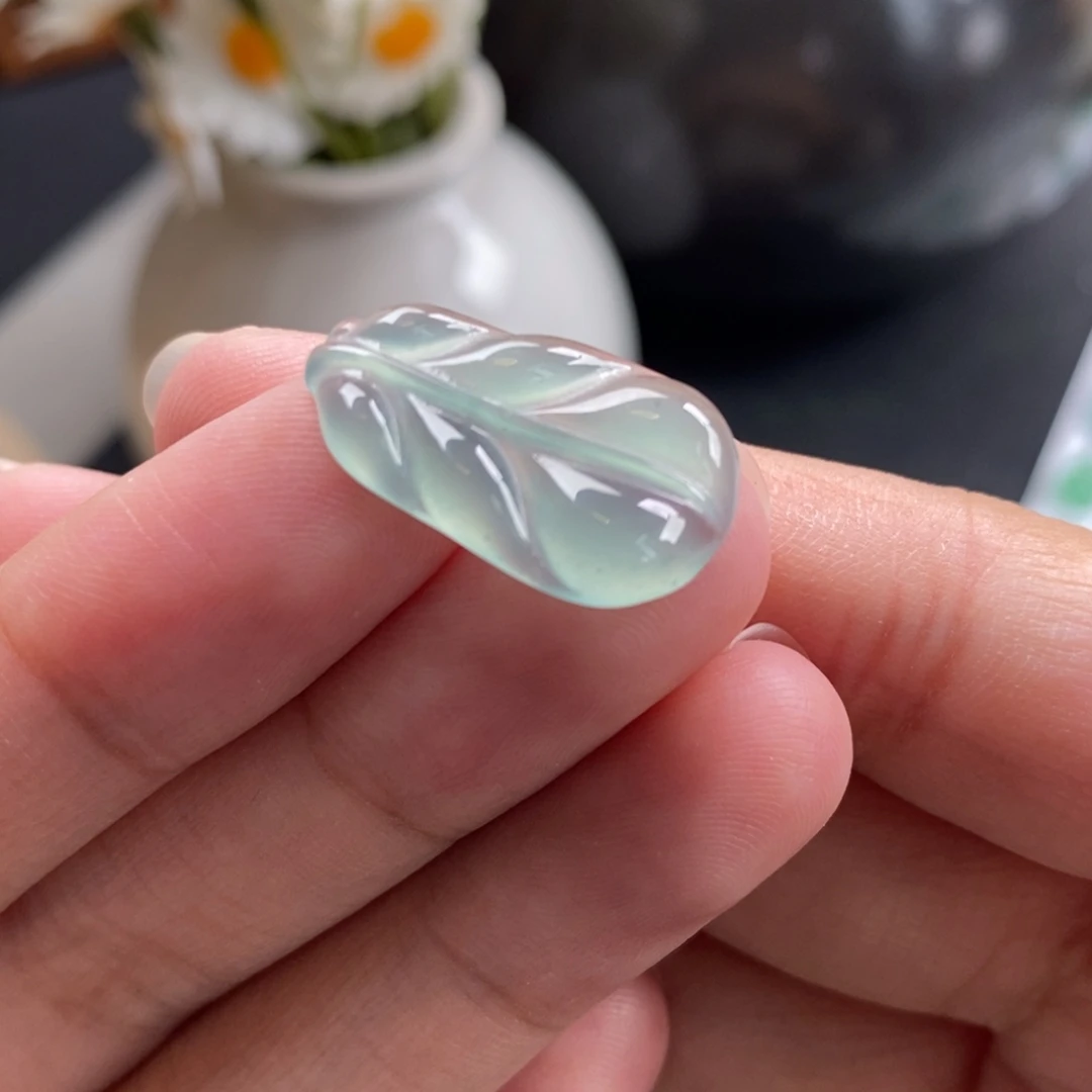 翡翠散珠冰胶芭蕉叶