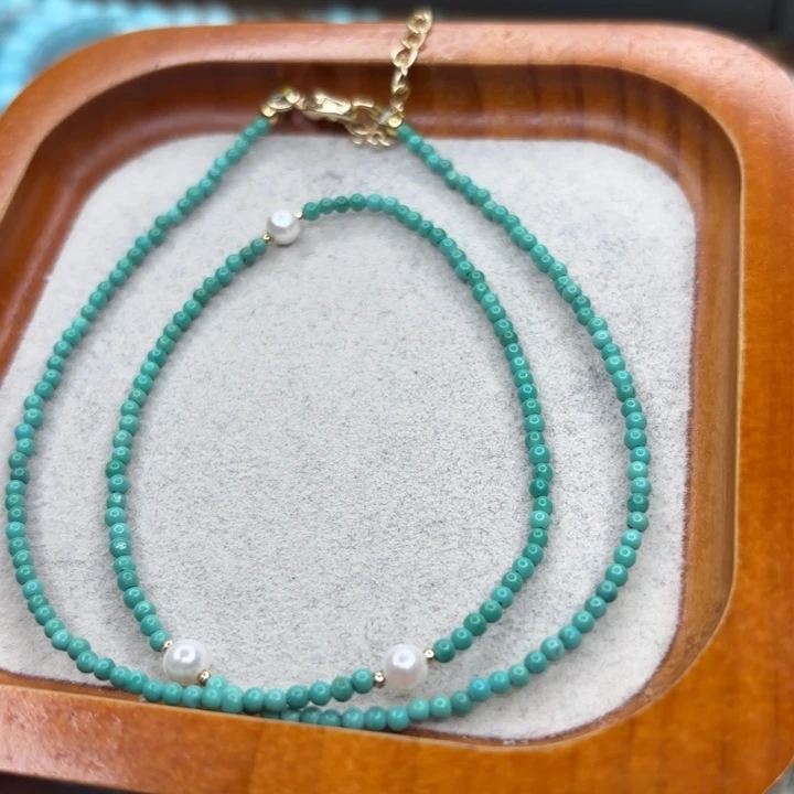 绿松石未镶嵌手链