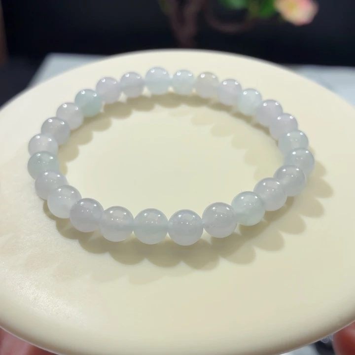 未镶嵌手链翡翠冰胶马卡龙卡7.3