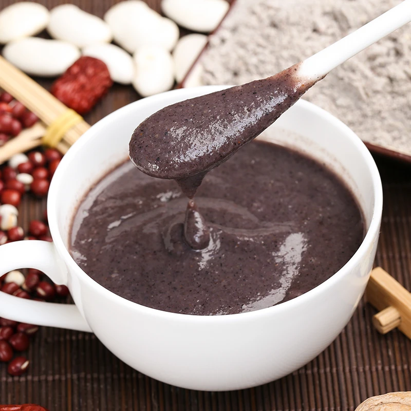 拍1发2 山药黑芝麻糊小时候的味道芝麻糊