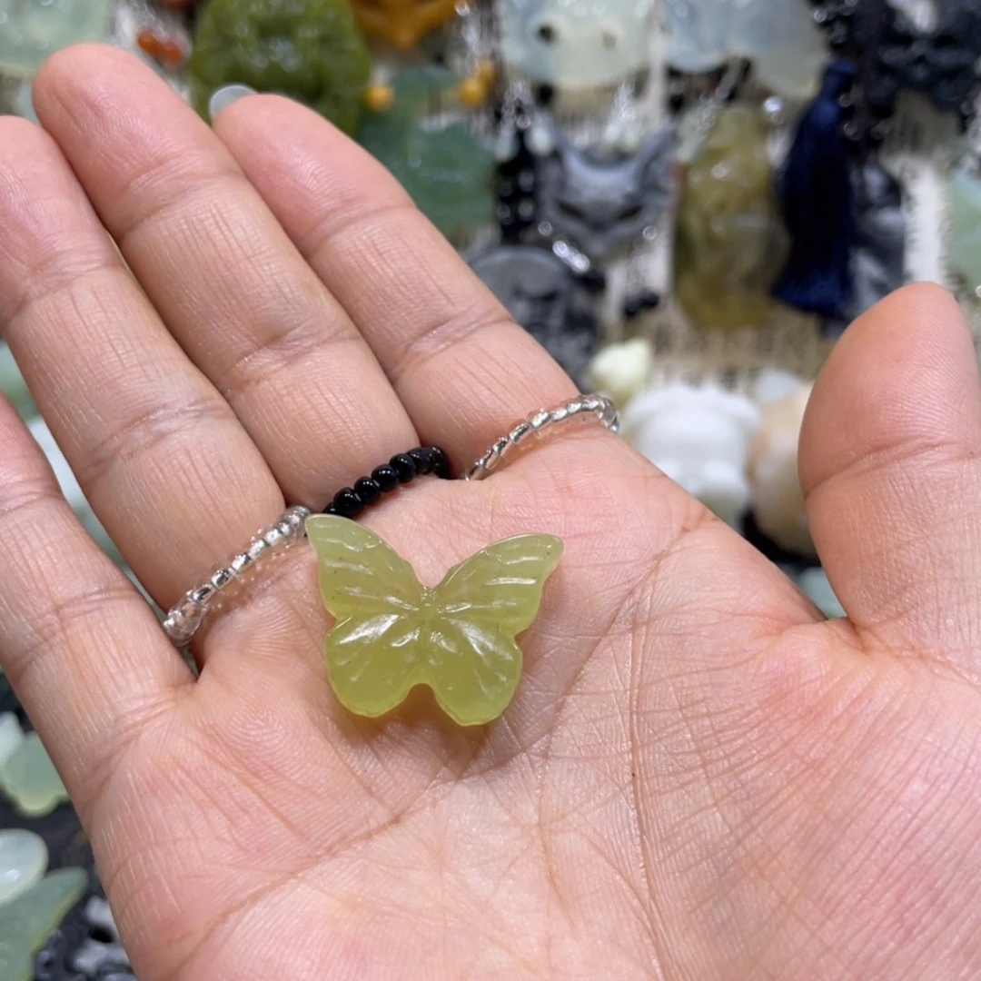 【闪购商品】岫玉未镶嵌颈饰L****780吊坠